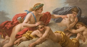 Keskipäivä, 1772 tekijältä Louis Jean François Lagrenée